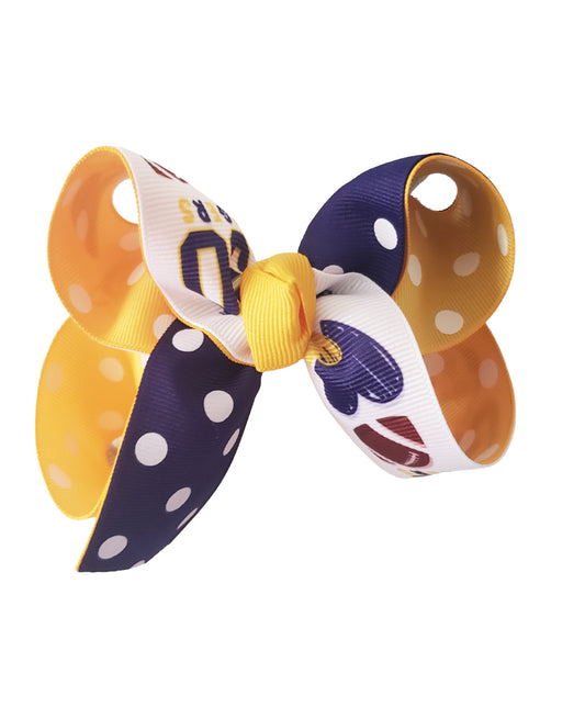 Louisiana Tigers  Hair Bow