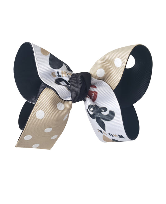 New Orleans Saints Hair Bow