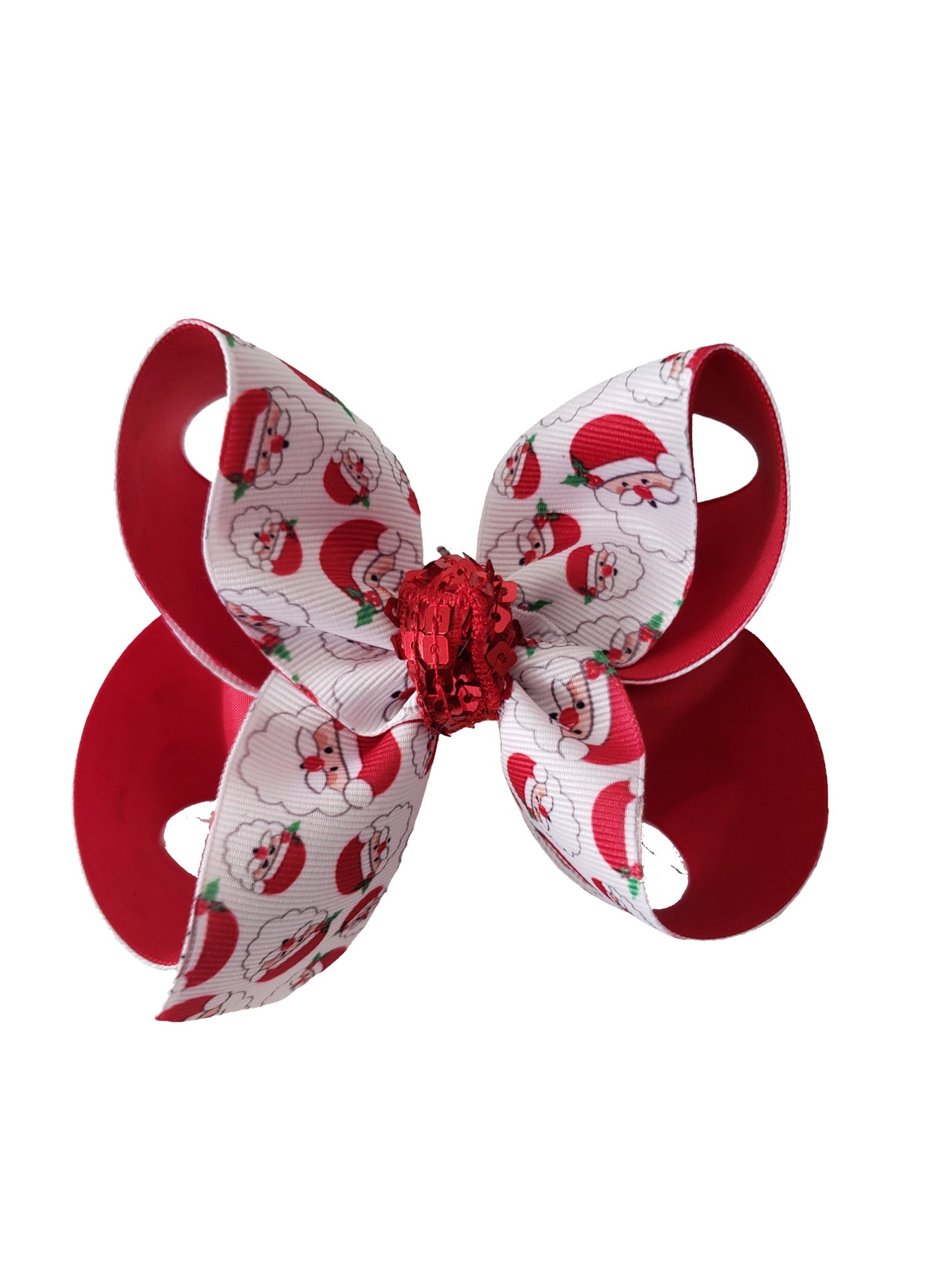 Santa Claus Hair Bow