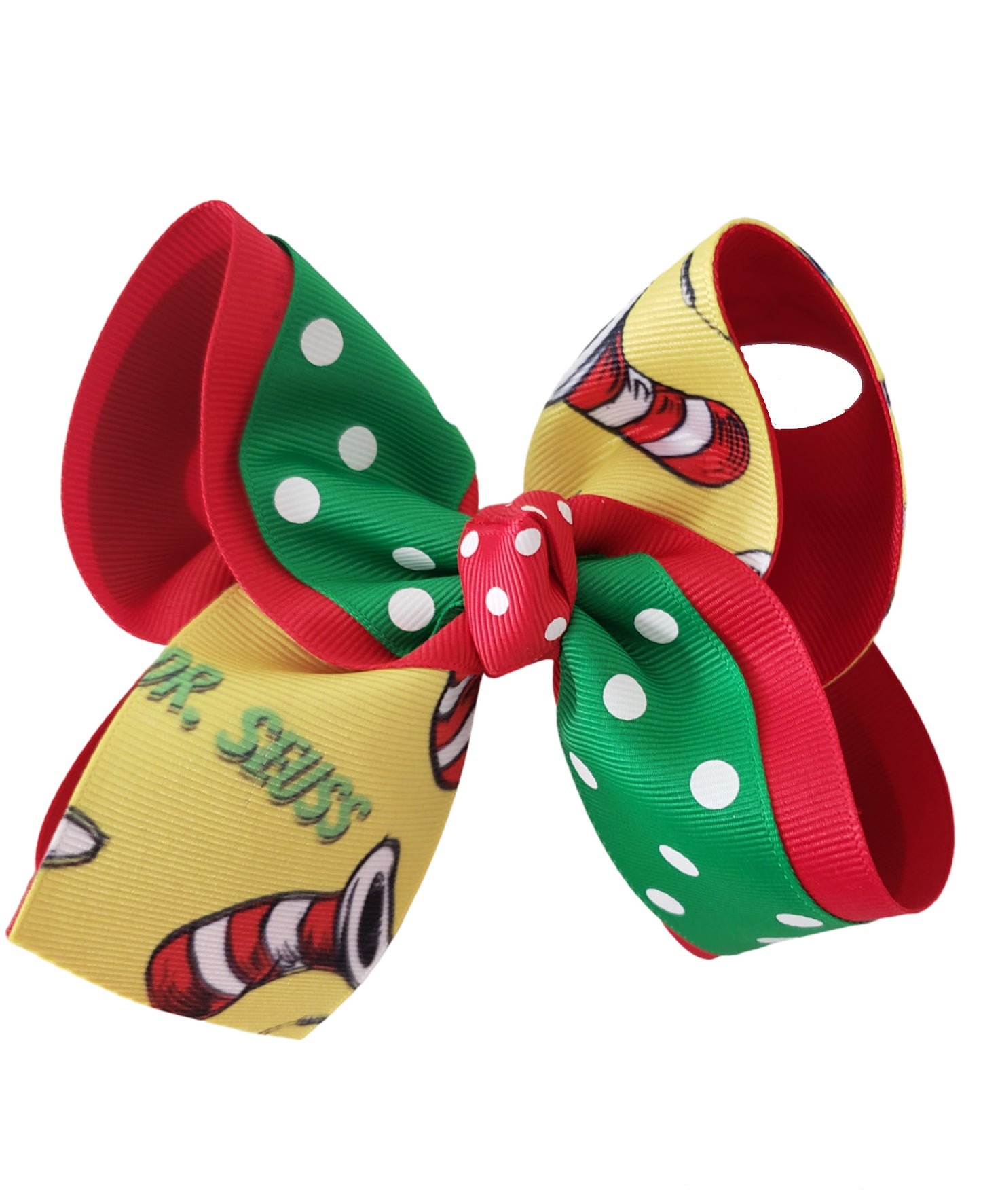 Read Across America Day Hair Bow