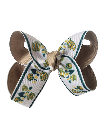 Silliman School Logo Hair Bow