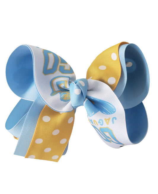 SU Jaguars Hair Bow