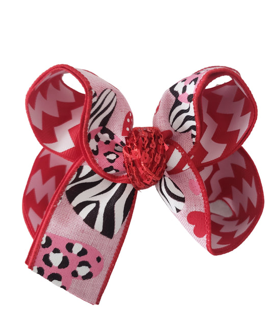 Valentine's Day Hair Bow