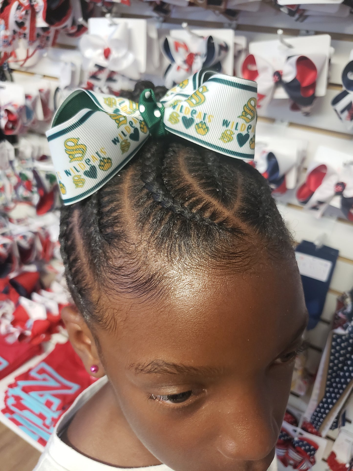 Silliman School Logo Hair Bow